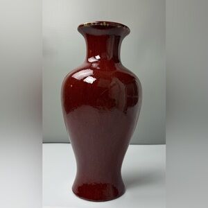 Vintage Clay Brown Glazed porcelain Vase Price Is Firm